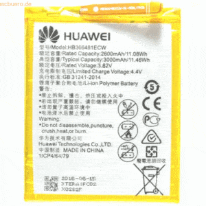 Huawei Akku für Huawei HONOR 8/P9/P9 LITE Li-Pol 3