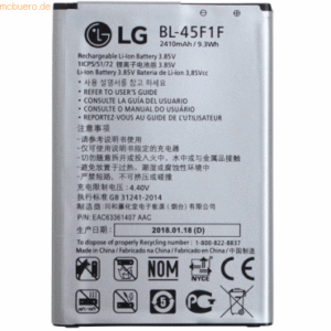 LG Electronic Akku für LG Electronic BL-45F1F Li-Ion 3