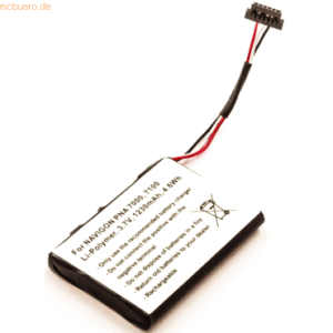 k.A. Akku für Navigon Transonic PNA 7310 Li-Pol 3