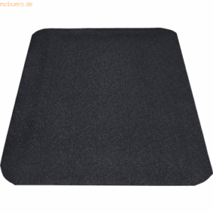 Miltex Arbeitsplatzmatte Yoga Deck Spark 90x150cm schwarz