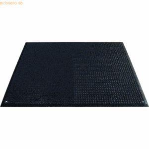 Miltex Arbeitsplatzmatte Yoga Ergo Fusion 95x125cm schwarz