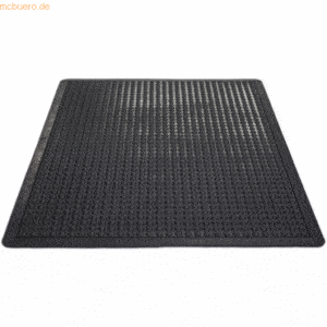 Miltex Arbeitsplatzmatte Yoga Dome Basic Einzelmatte 90x120cm schwarz