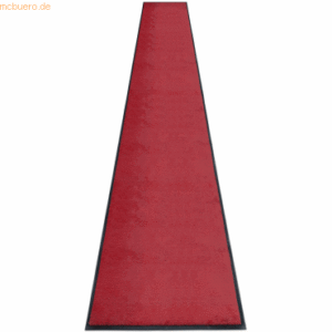 Miltex Schmutzfangmatte Eazycare Style 85x300cm A12 Regal Red