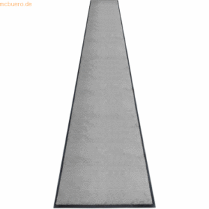 Miltex Schmutzfangmatte Eazycare Style 85x300cm A23 Grey Metal