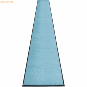 Miltex Schmutzfangmatte Eazycare Style 85x300cm A36 Light Blue