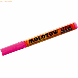 Molotow Permanentmarker One4All 127 HS nachfüllbar 2mm neonpink fluore