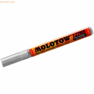 Molotow Permanentmarker One4All 127 HS nachfüllbar 2mm metallic silber