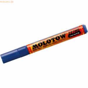 Molotow Permanentmarker One4All 227 HS nachfüllbar 4mm echtblau