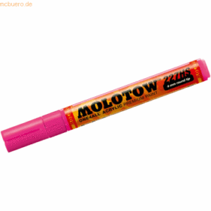 Molotow Permanentmarker One4All 227 HS nachfüllbar 4mm neonpink fluore