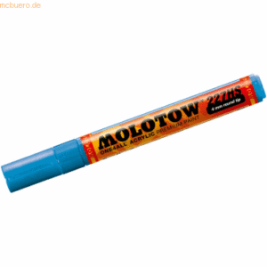 Molotow Permanentmarker One4All 227 HS nachfüllbar 4mm schockblau