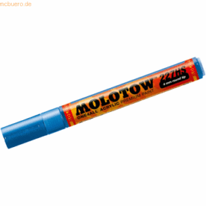 Molotow Permanentmarker One4All 227 HS nachfüllbar 4mm metallic blau