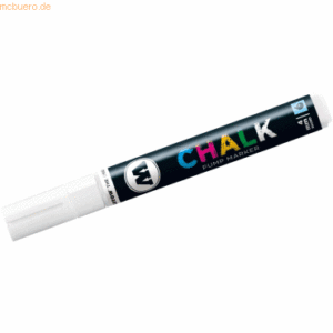 Molotow Windowmarker Pump Marker Chalk nachfüllbar 4mm weiß