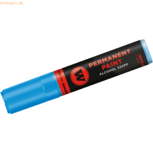 Molotow Marker 320PP nachfüllbar 4-8mm schockblau mittel