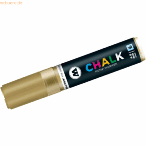 Molotow Windowmarker Chalk nachfüllbar 4-8mm metallic gold