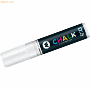 Molotow Windowmarker Chalk nachfüllbar 4-8mm weiß