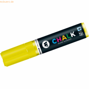 Molotow Windowmarker Chalk nachfüllbar 4-8mm neongelb
