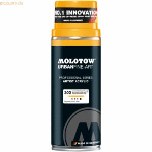 Molotow Farbspray Artist Acrylic Urban Fine-Art 400ml permanentorange