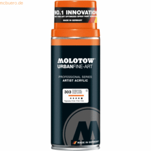 Molotow Farbspray Artist Acrylic Urban Fine-Art 400ml zinnoberorange