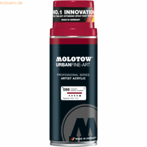 Molotow Farbspray Artist Acrylic Urban Fine-Art 400ml burgundrot