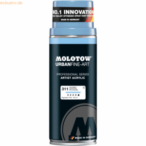Molotow Farbspray Artist Acrylic Urban Fine-Art 400ml keramikblau