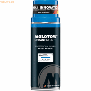 Molotow Farbspray Artist Acrylic Urban Fine-Art 400ml coelinblau