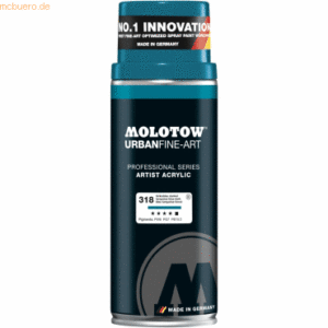 Molotow Farbspray Artist Acrylic Urban Fine-Art 400ml türkisblau dunke