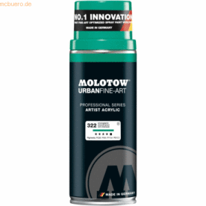 Molotow Farbspray Artist Acrylic Urban Fine-Art 400ml smaragdgrün