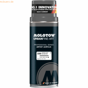 Molotow Farbspray Artist Acrylic Urban Fine-Art 400ml dunkelgrau neutr