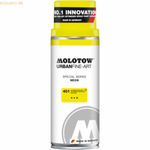 Molotow Farbspray Urban Fine-Art 400ml Neon neongelb