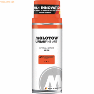 Molotow Farbspray Urban Fine-Art 400ml Neon neonorange