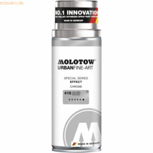 Molotow Farbspray Urban Fine-Art 400ml Effect chrom