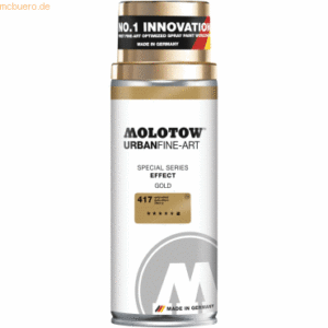 Molotow Farbspray Urban Fine-Art 400ml Effect gold