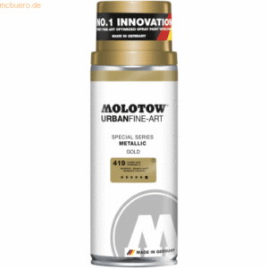 Molotow Farbspray Urban Fine-Art 400ml Metallic gold