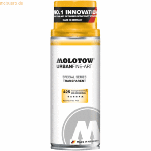 Molotow Farbspray Urban Fine-Art transparent 400ml melon yellow