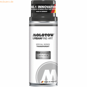 Molotow Farbspray Urban Fine-Art transparent 400ml signal black