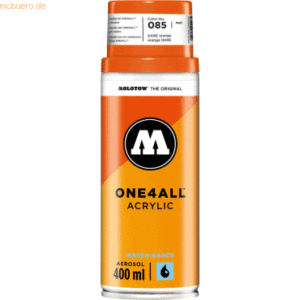 Molotow Farbspray Acrylic One4All 400ml dare orange