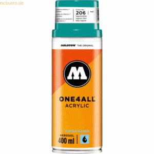 Molotow Farbspray Acrylic One4All 400ml lagunenblau