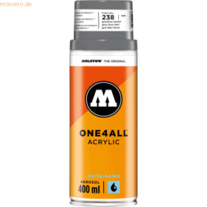 Molotow Farbspray Acrylic One4All 400ml graublau dunkel