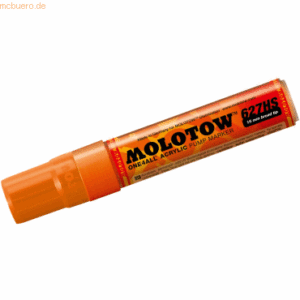 Molotow Permanentmarker One4All 627 HS nachfüllbar 15mm dare orange