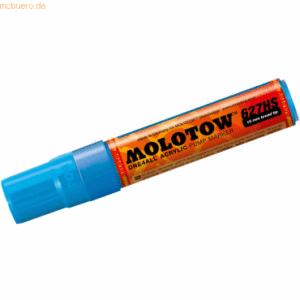 Molotow Permanentmarker One4All 627 HS nachfüllbar 15mm schockblau mit