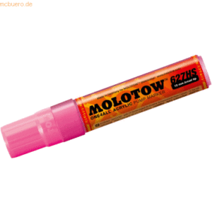 Molotow Permanentmarker One4All 627 HS nachfüllbar 15mm neonpink