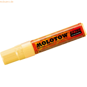 Molotow Permanentmarker One4All 627 HS nachfüllbar 15mm vanille pastel