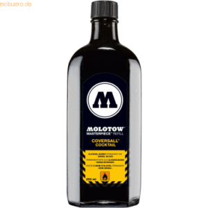 Molotow Nachfülltinte Masterpiece Coversall 250ml signalschwarz