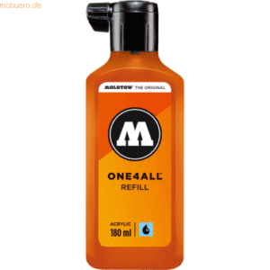 Molotow Nachfülltinte One4All für Permanentmarker 180ml dare orange