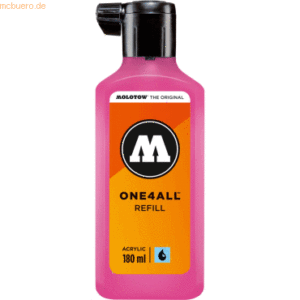 Molotow Nachfülltinte One4All für Permanentmarker 180ml neonpink fluor