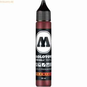 Molotow Nachfülltinte One4All für Permanentmarker 30ml burgundrot