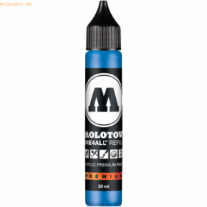 Molotow Nachfülltinte One4All für Permanentmarker 30ml schockblau mitt