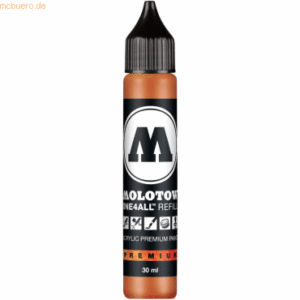 Molotow Nachfülltinte One4All für Permanentmarker 30ml ockerbraun hell