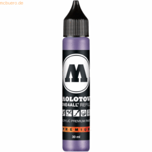 Molotow Nachfülltinte One4All für Permanentmarker 30ml blauviolett pas