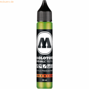 Molotow Nachfülltinte One4All für Permanentmarker 30ml grashüpfer